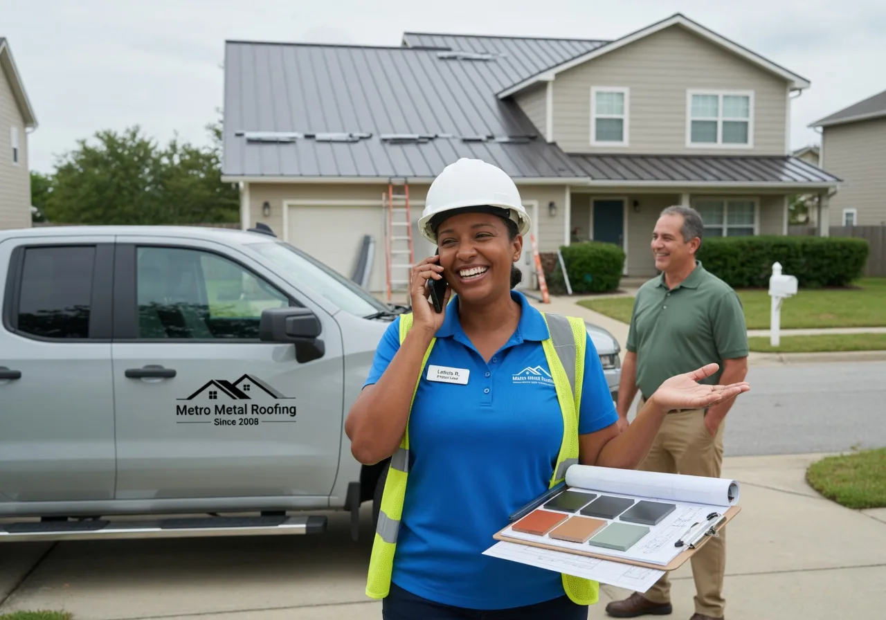 Storm Damage Metal Roof Repair in Turin, NY